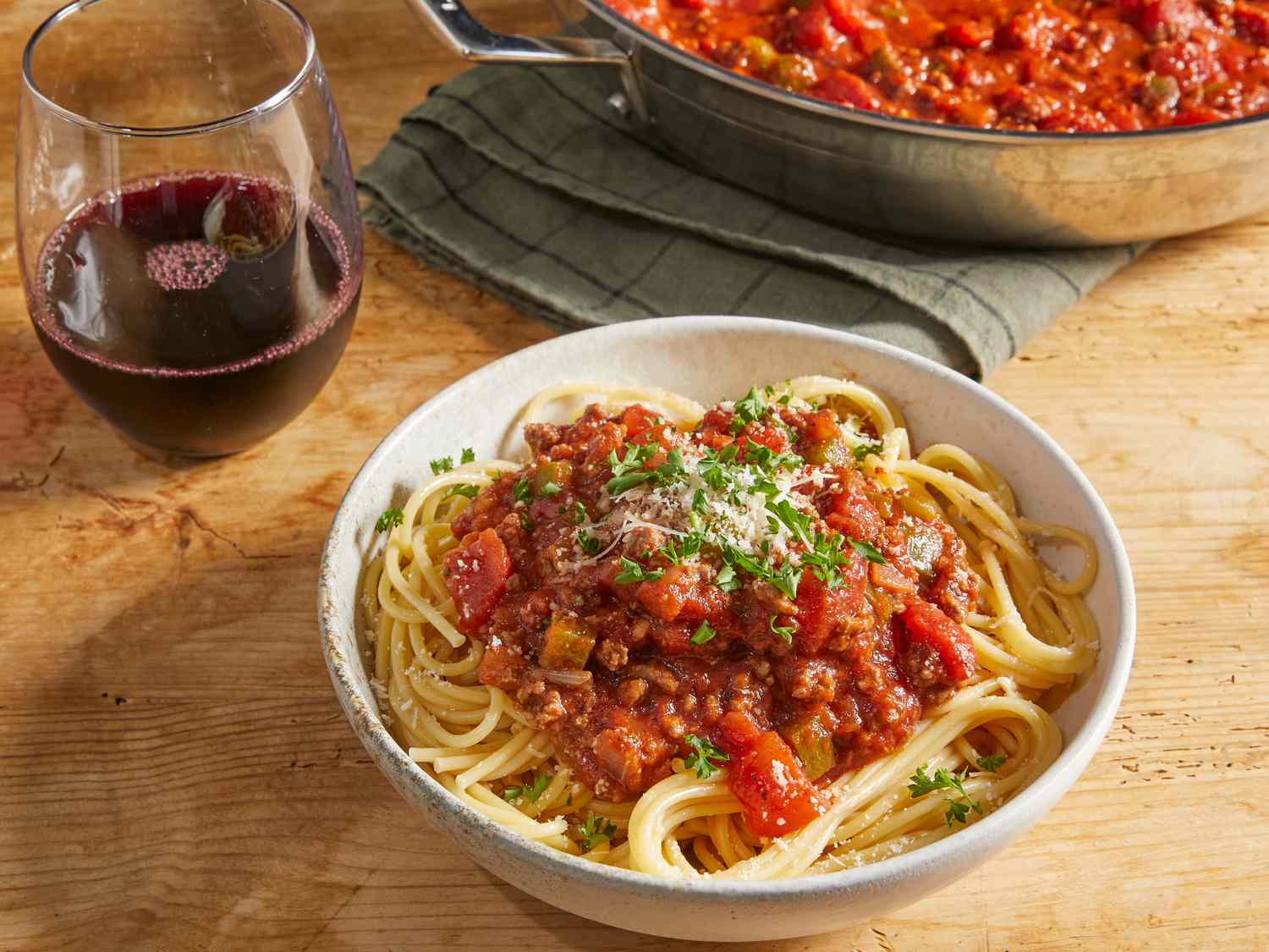 Homemade Spaghetti Sauce with Ground Beef Recipe