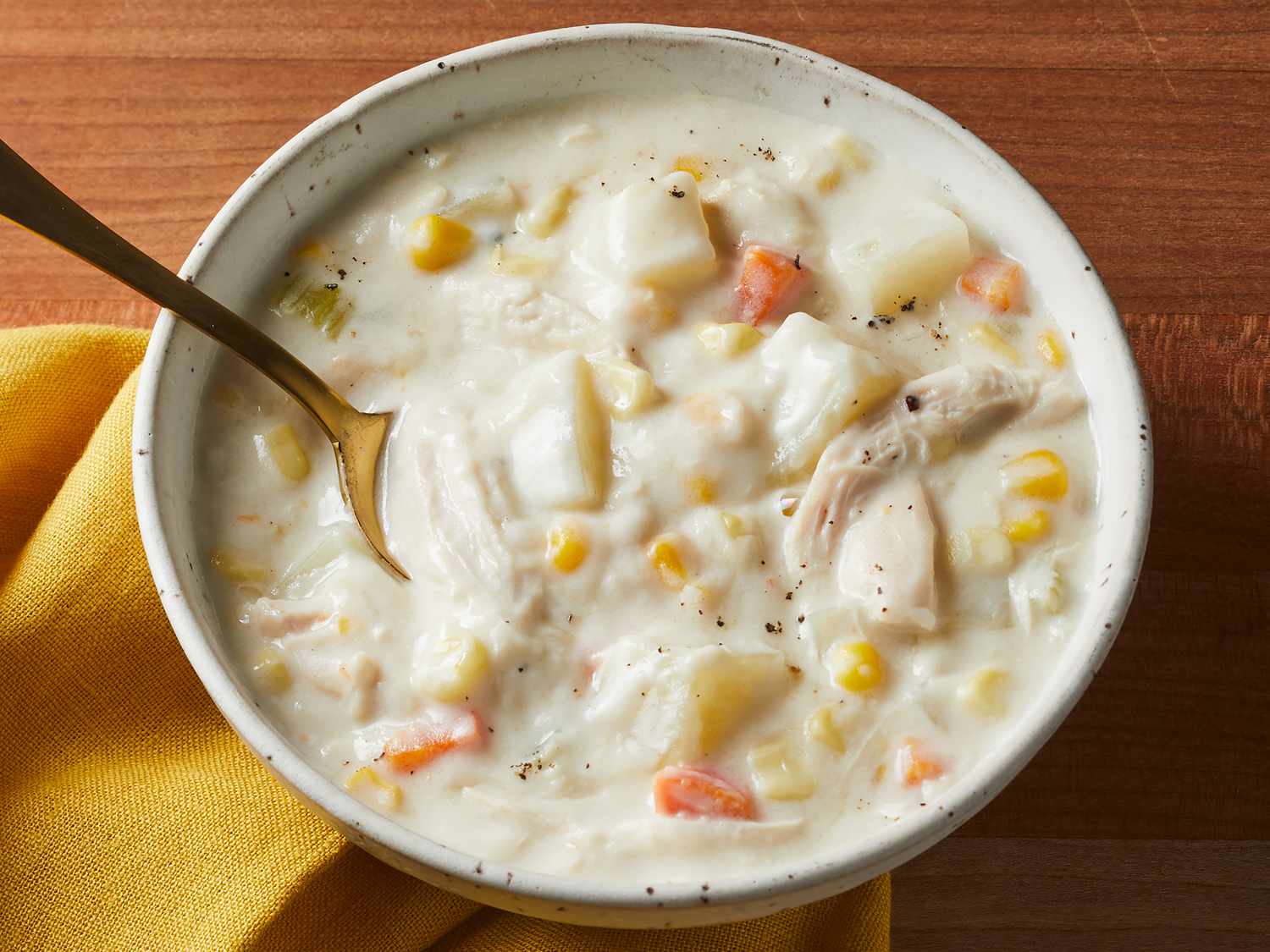 Easy Chicken and Corn Chowder Recipe