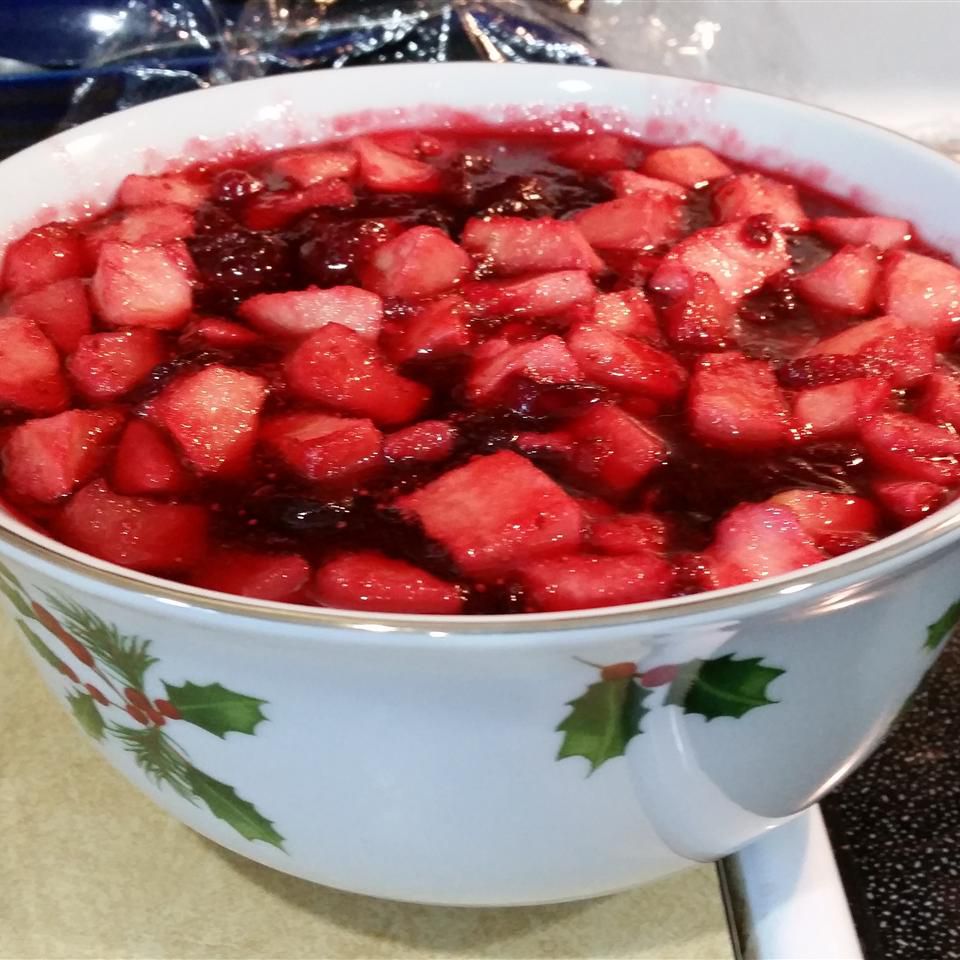 Superb Cranberry Sauce with Apples and Pears Recipe