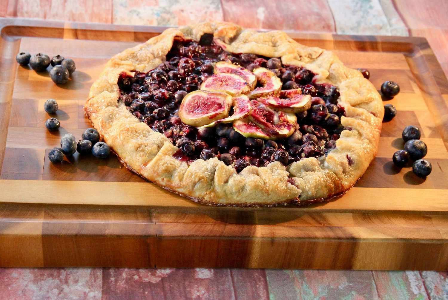 Rustic Blueberry and Fig Crostata Recipe