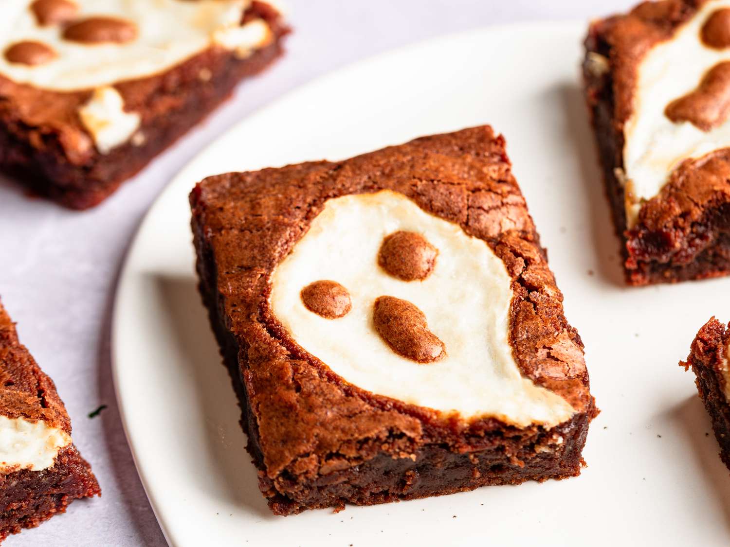 Ghost Cheesecake Brownies Recipe