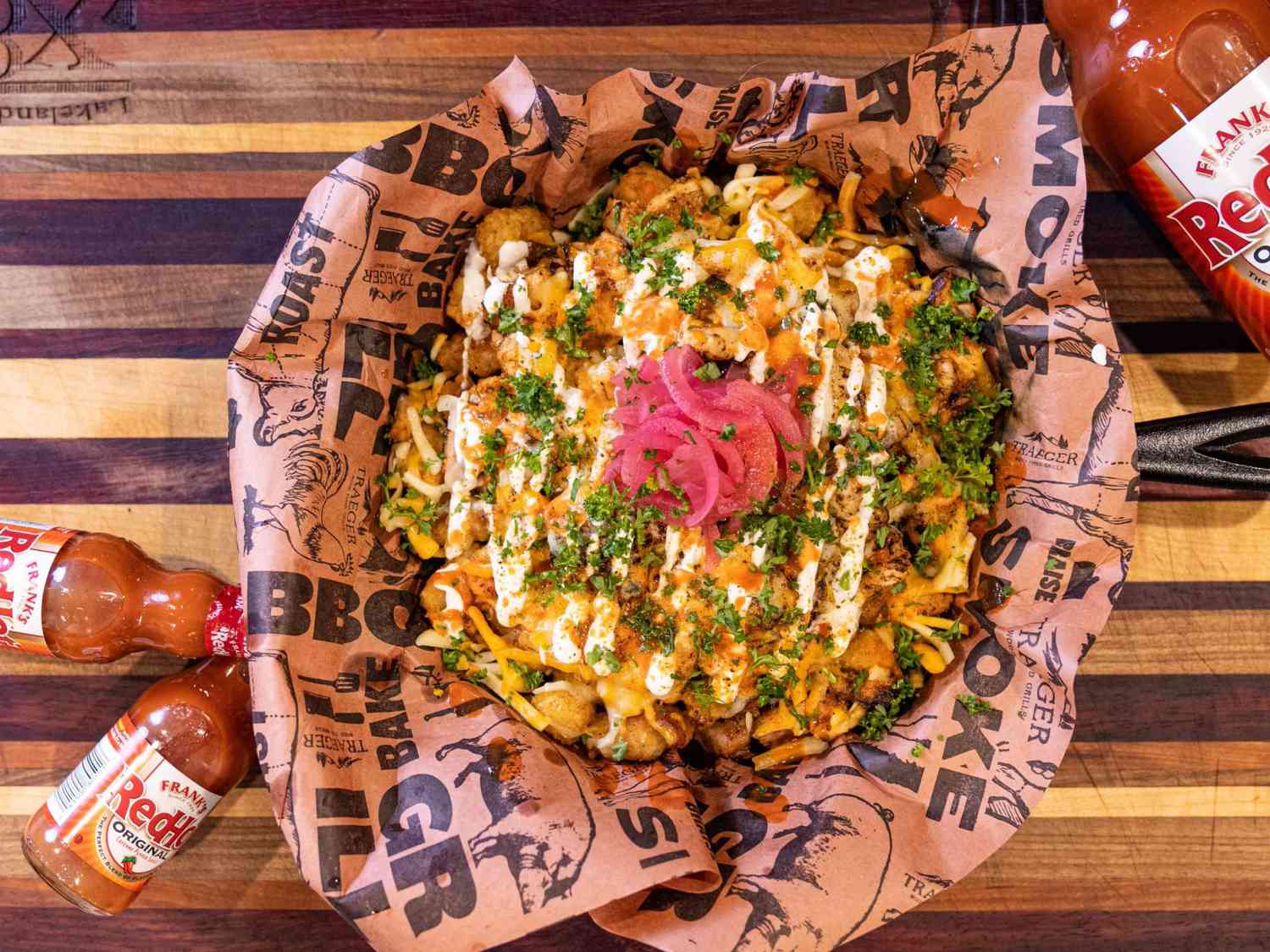 Chicageaux Spicy Smokehouse Tots Recipe