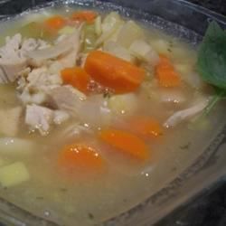 Jean's Homemade Chicken Noodle Soup Recipe
