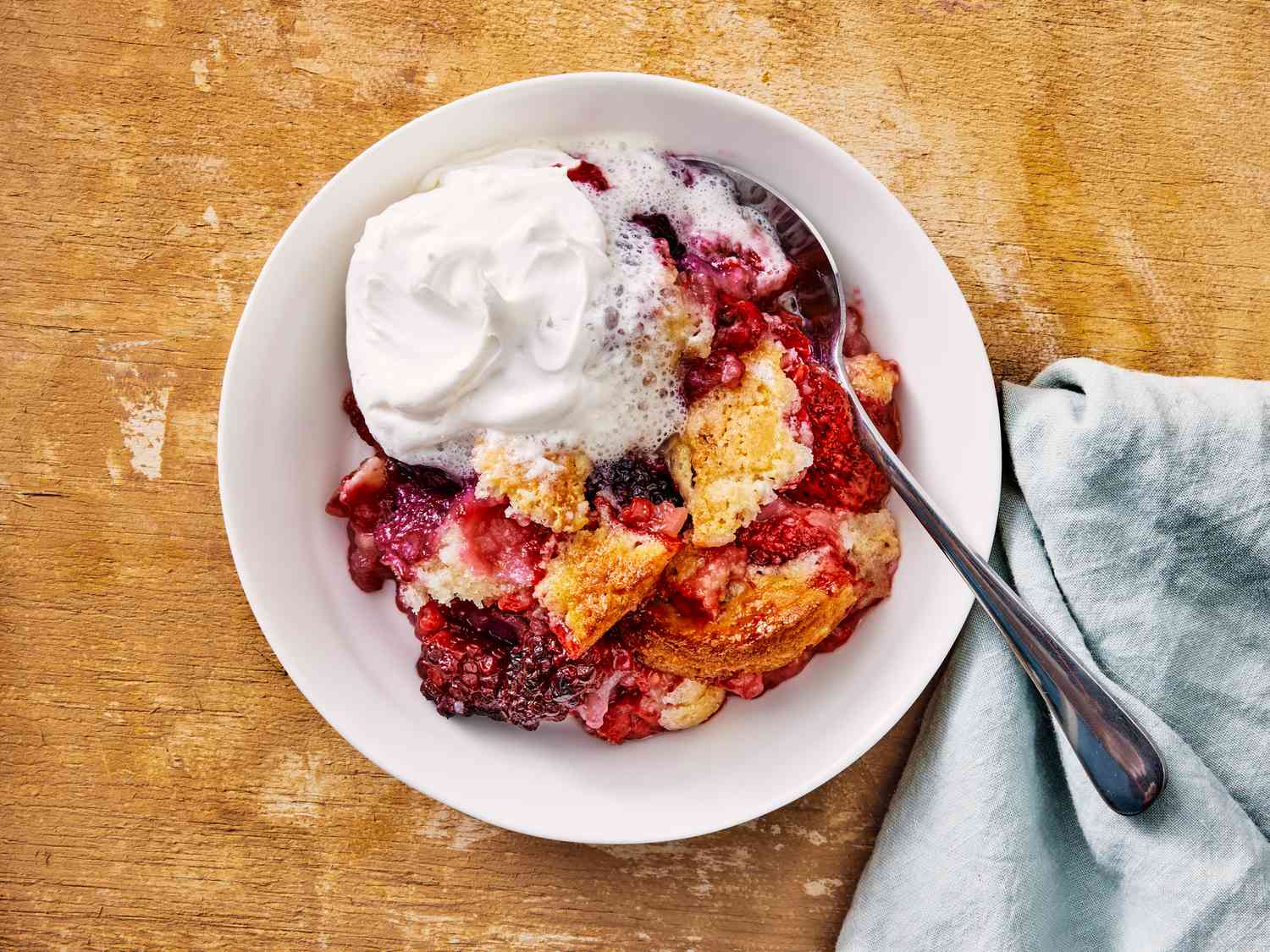Easy Batter Fruit Cobbler Recipe