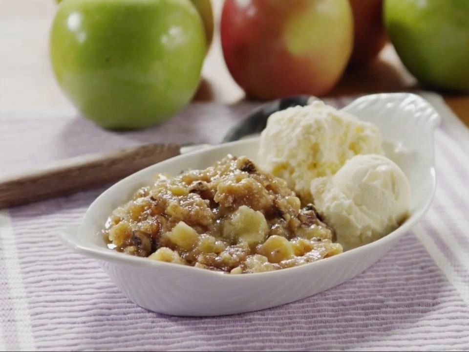 Slow Cooker Apple Crisp Recipe