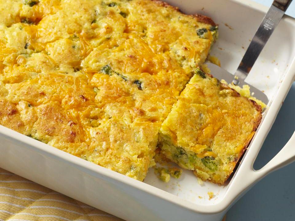 Broccoli Cornbread with Cheese Recipe