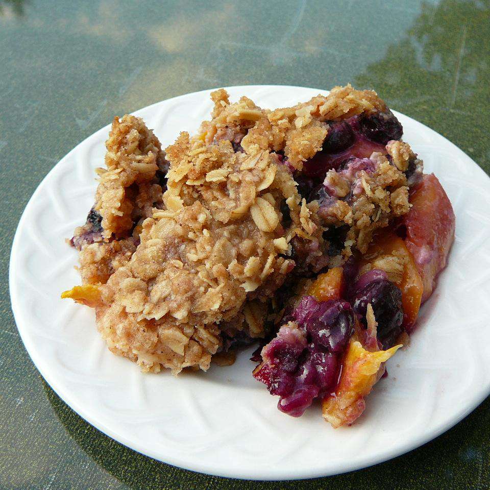 Blueberry Peach Crisp Recipe
