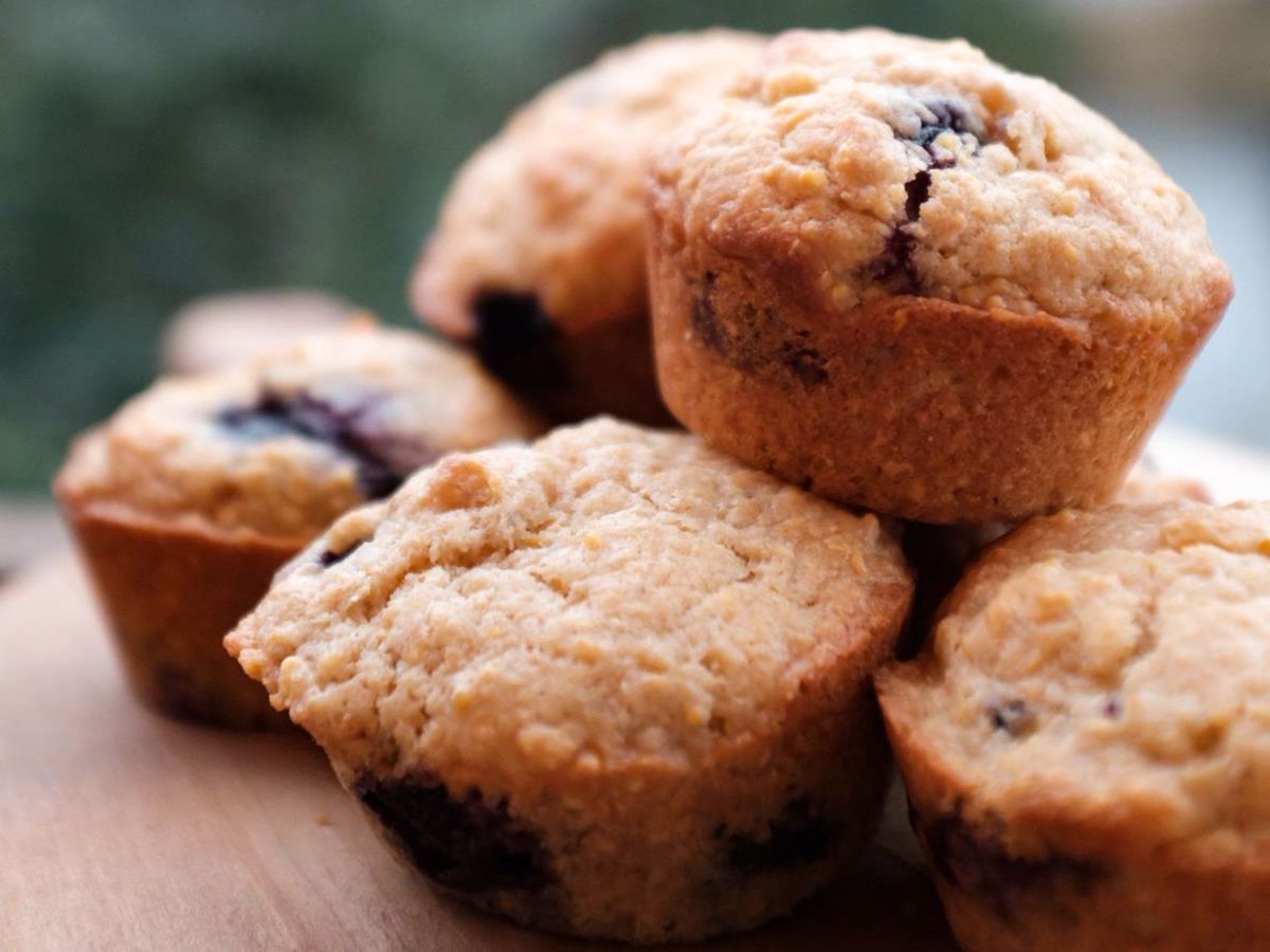 Blueberry Cornmeal Muffins Recipe