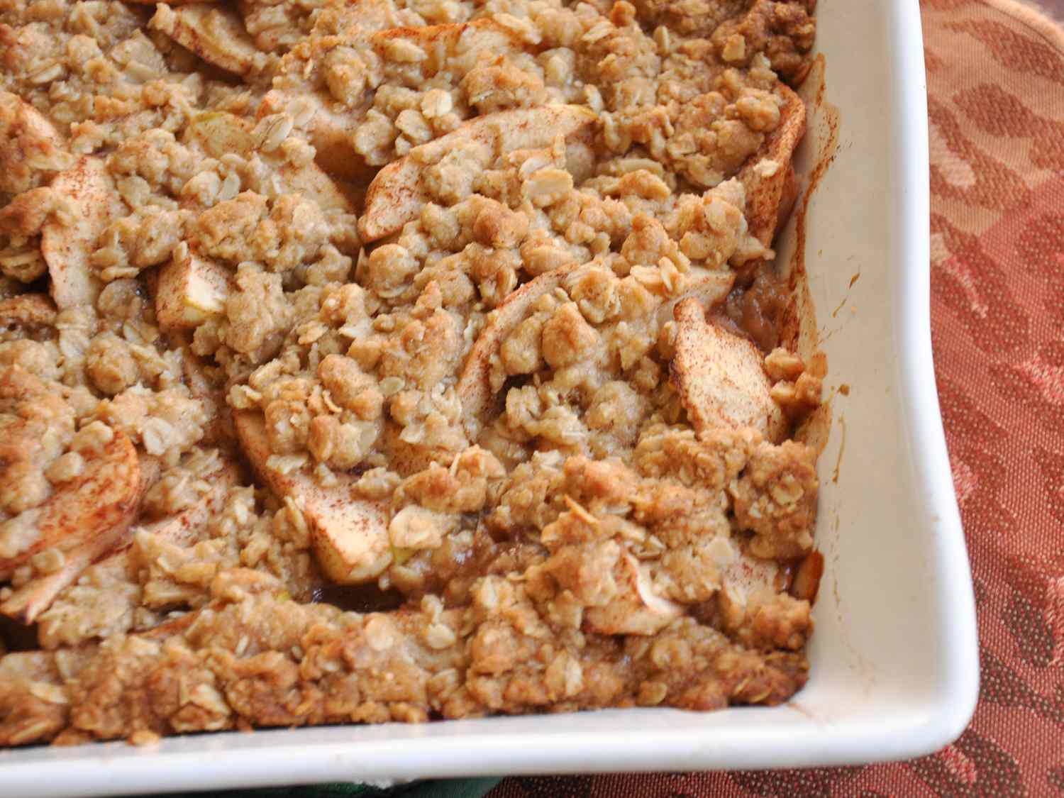 Apple Crisp with Instant Oatmeal Recipe