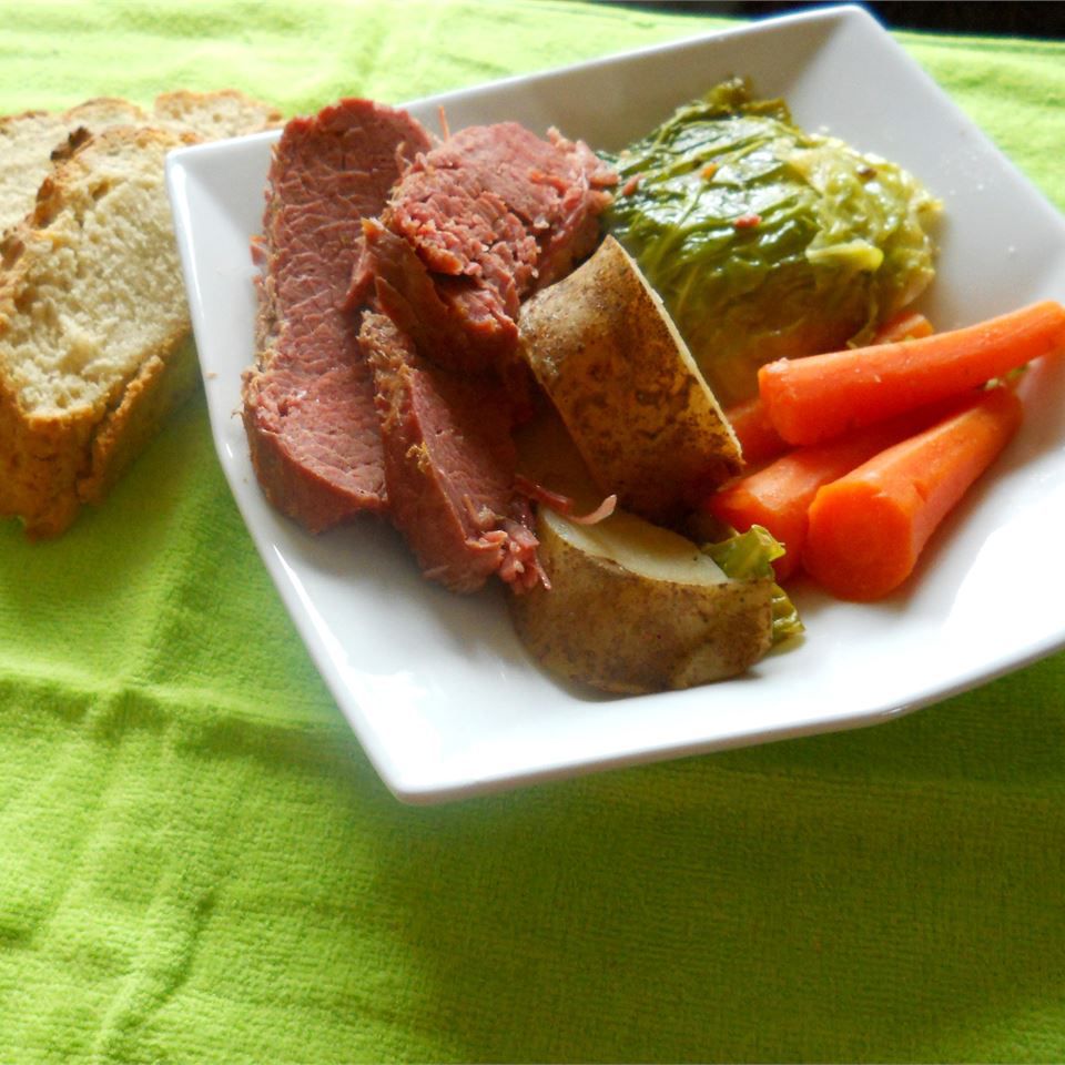 Dutch Oven Corned Beef and Cabbage Recipe