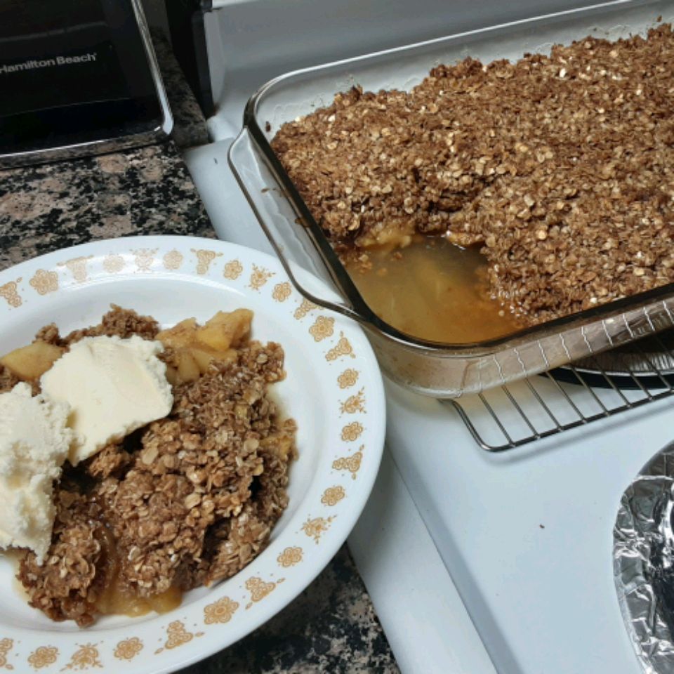 Simple Flourless Apple Crisp Recipe