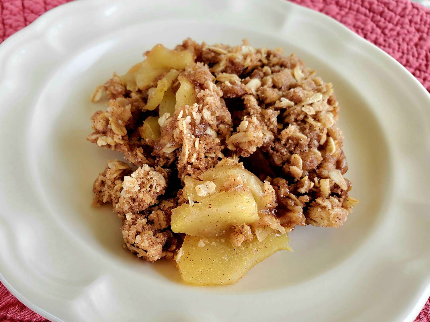 Microwave Apple Crisp Recipe