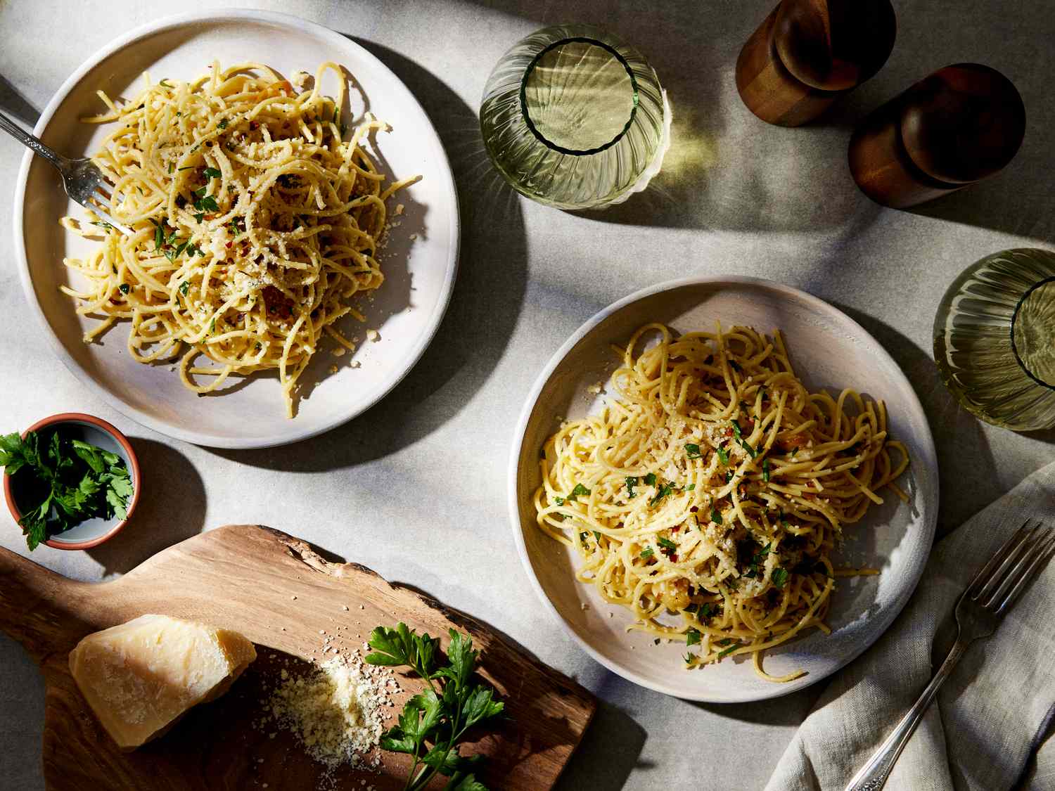 Spaghetti Aglio e Olio Recipe