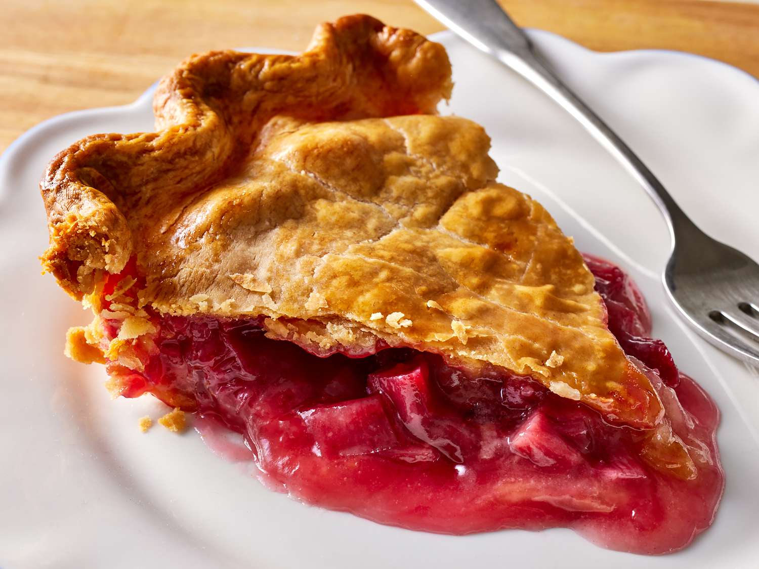 Fresh Rhubarb Pie Recipe
