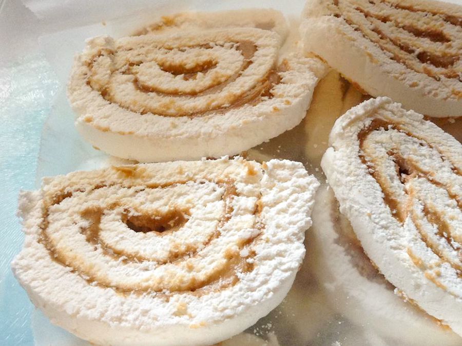 Peanut Butter Divinity Roll Recipe