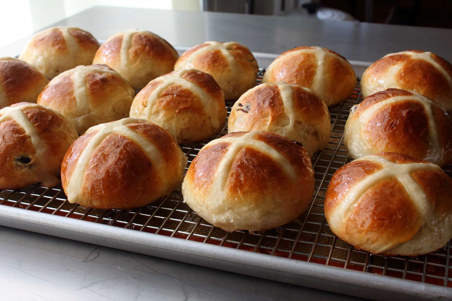 Chef John's Hot Cross Buns Recipe