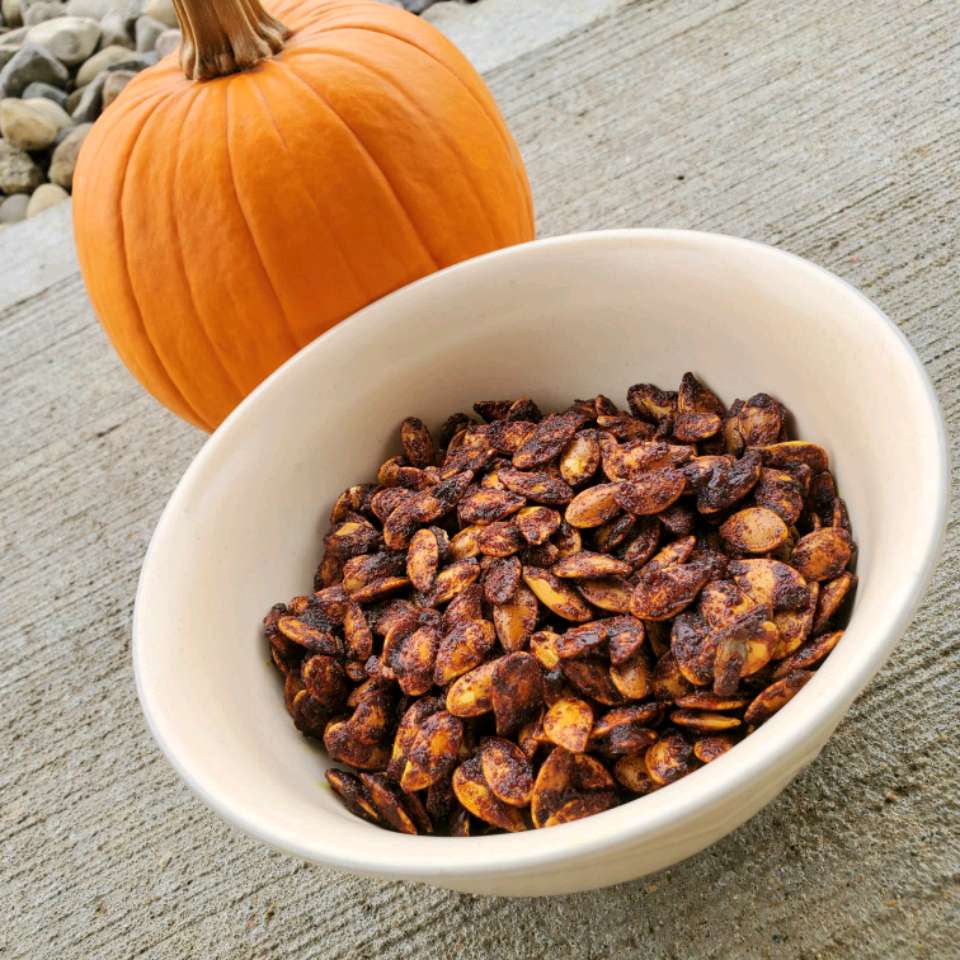 Sweet Curry Pumpkin Seeds Recipe