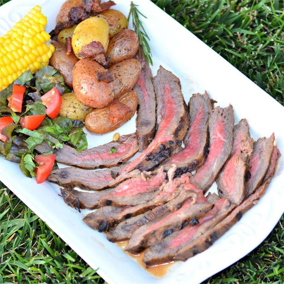 Overnight-Marinated Flank Steak Recipe
