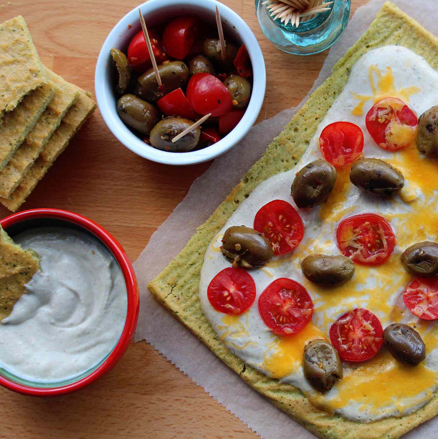 Falafel Dough Pizza Recipe