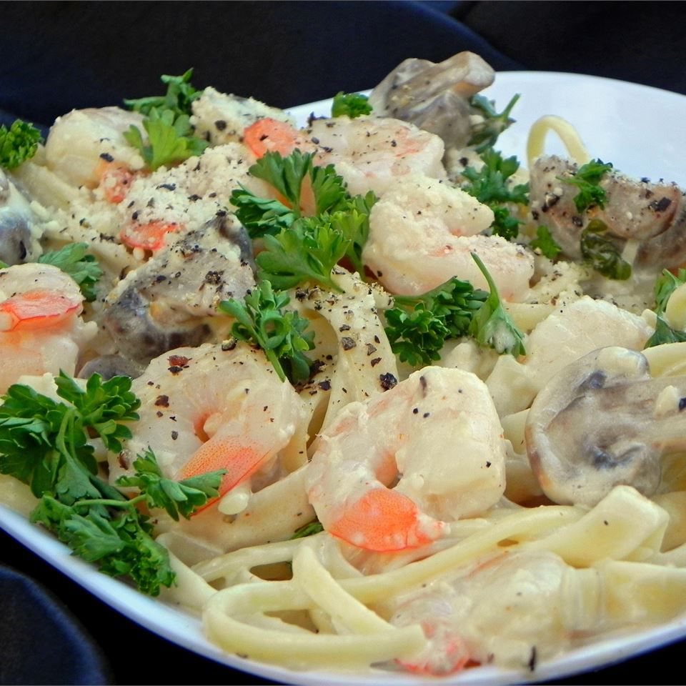 Shrimp Fettuccine Alfredo Recipe