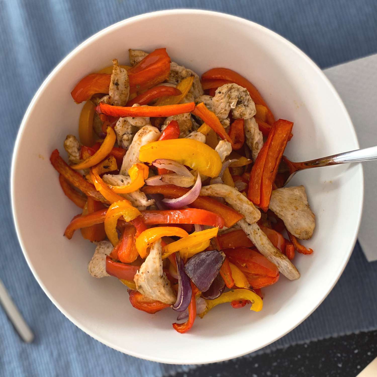 Air Fryer Turkey Fajitas Recipe