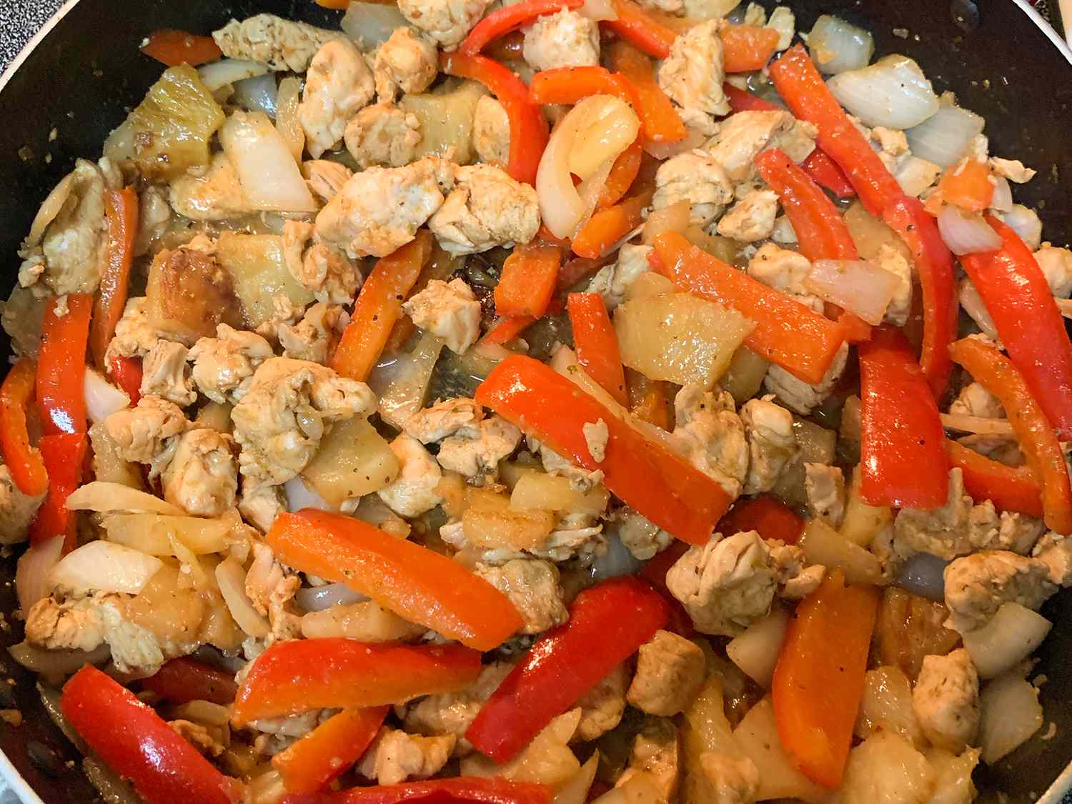 Chicken Pineapple Fajitas Recipe