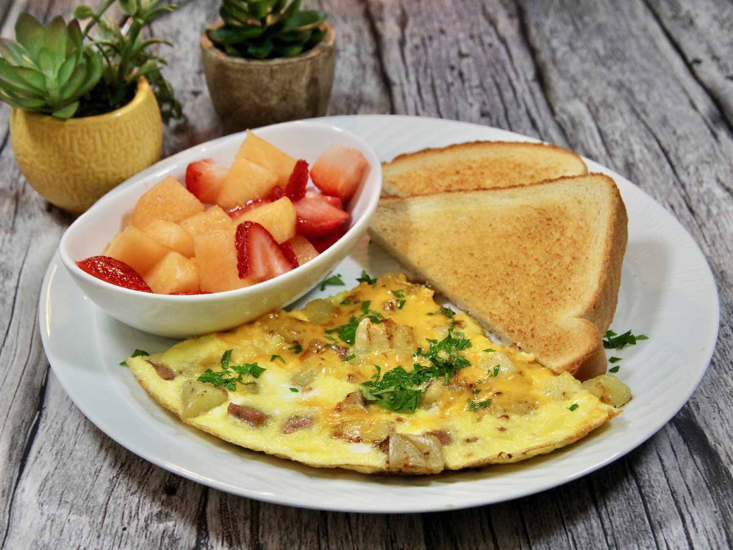 Ham and Cheese Frittata Recipe