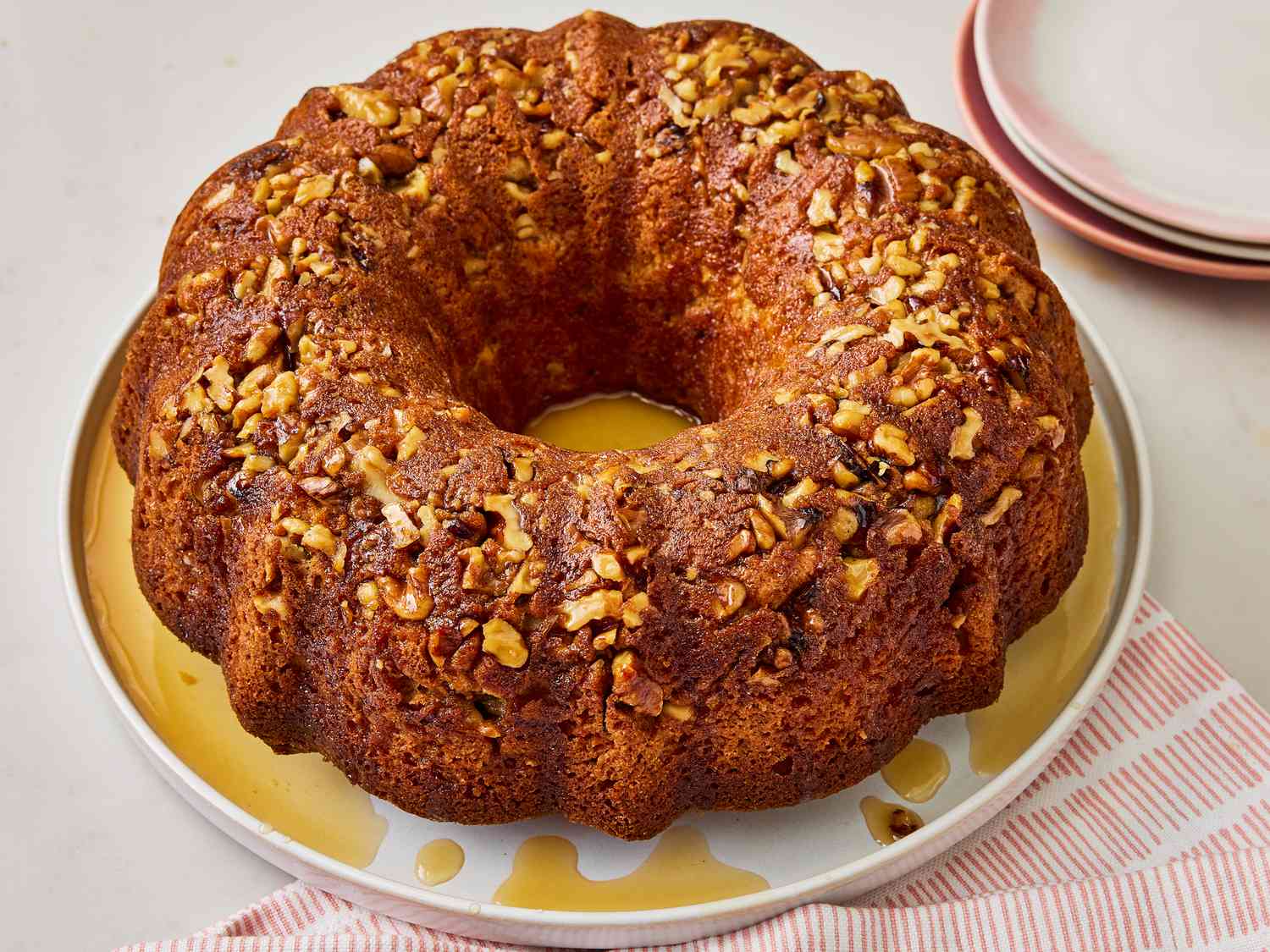 Golden Rum Cake Recipe