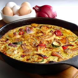 Potato and Zucchini Frittata Recipe