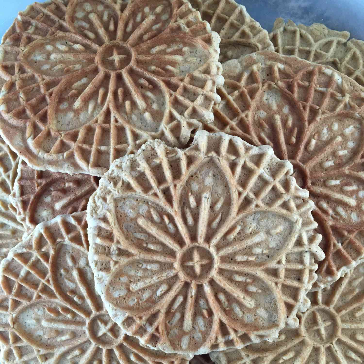 Gingerbread Pizzelle Recipe