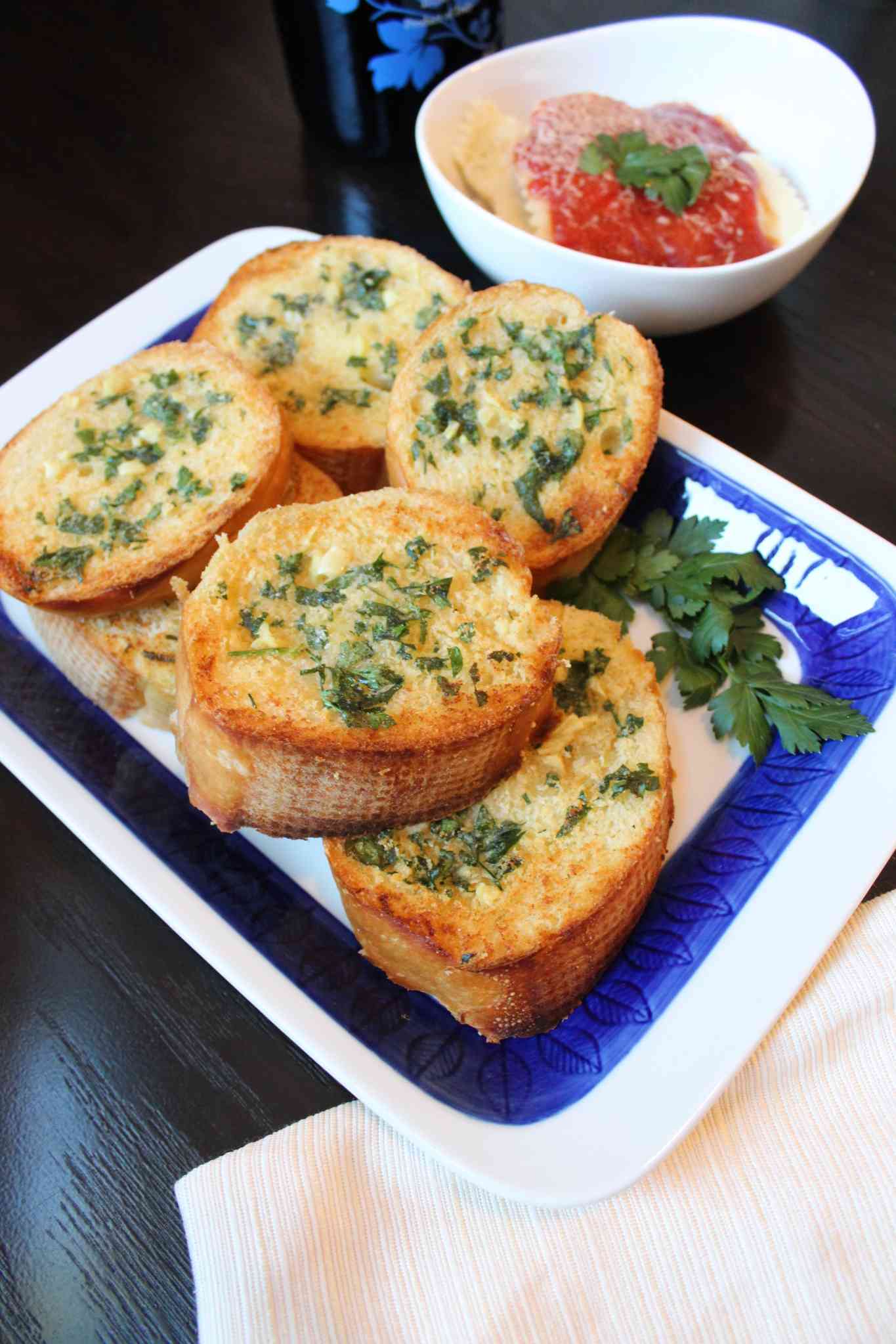 Homemade Garlic Bread Recipe - How to Make Garlic Bread