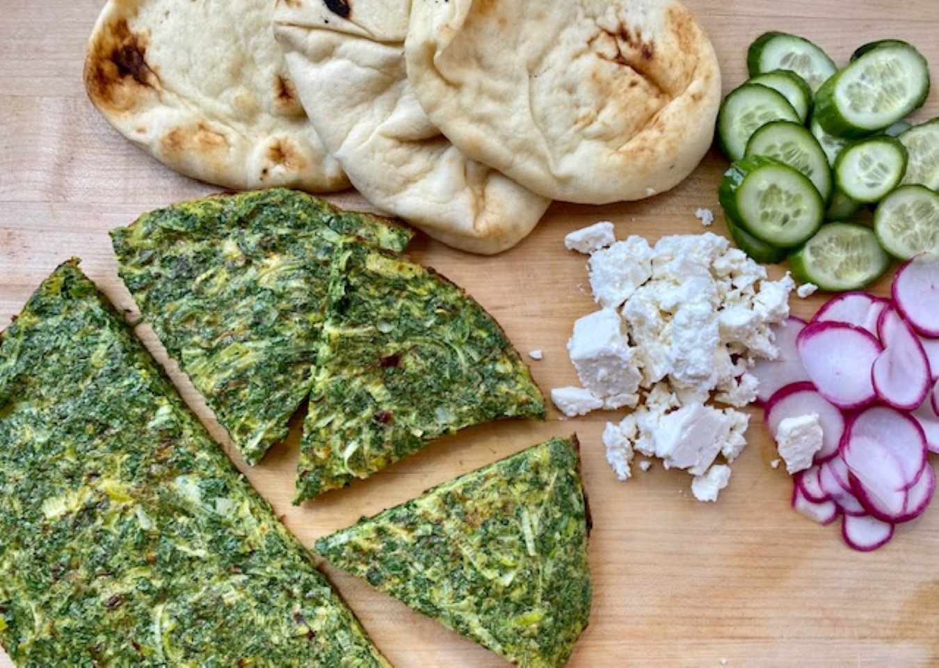 Kuku Sabzi Recipe
