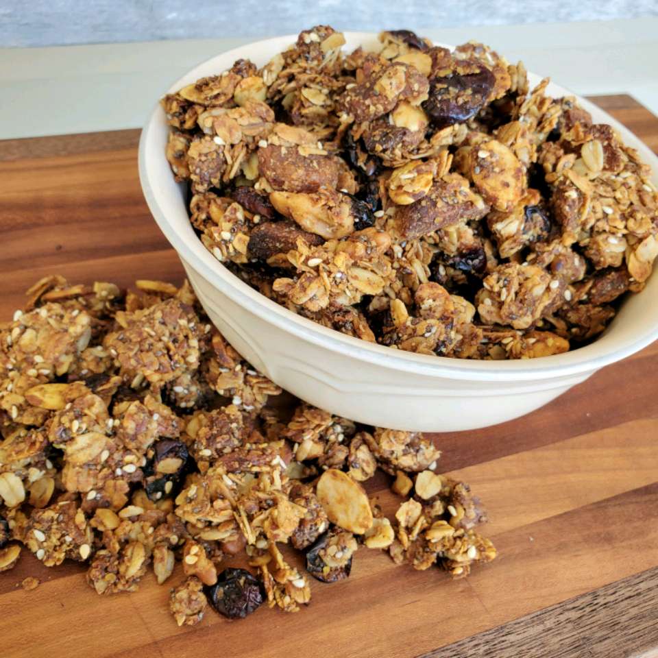 Sweet Nut and Seed Granola Recipe