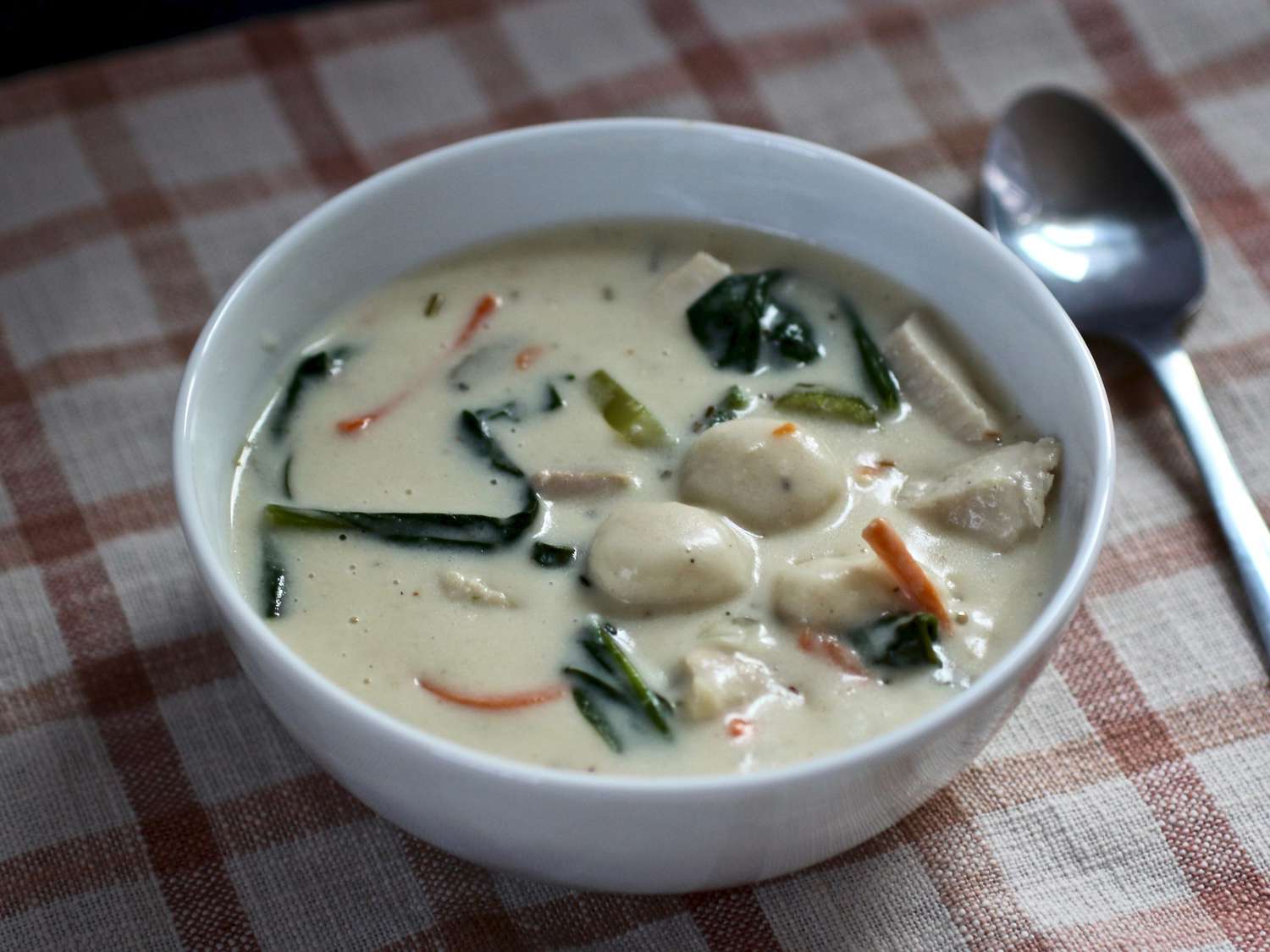 Cream of Chicken and Gnocchi Soup Recipe