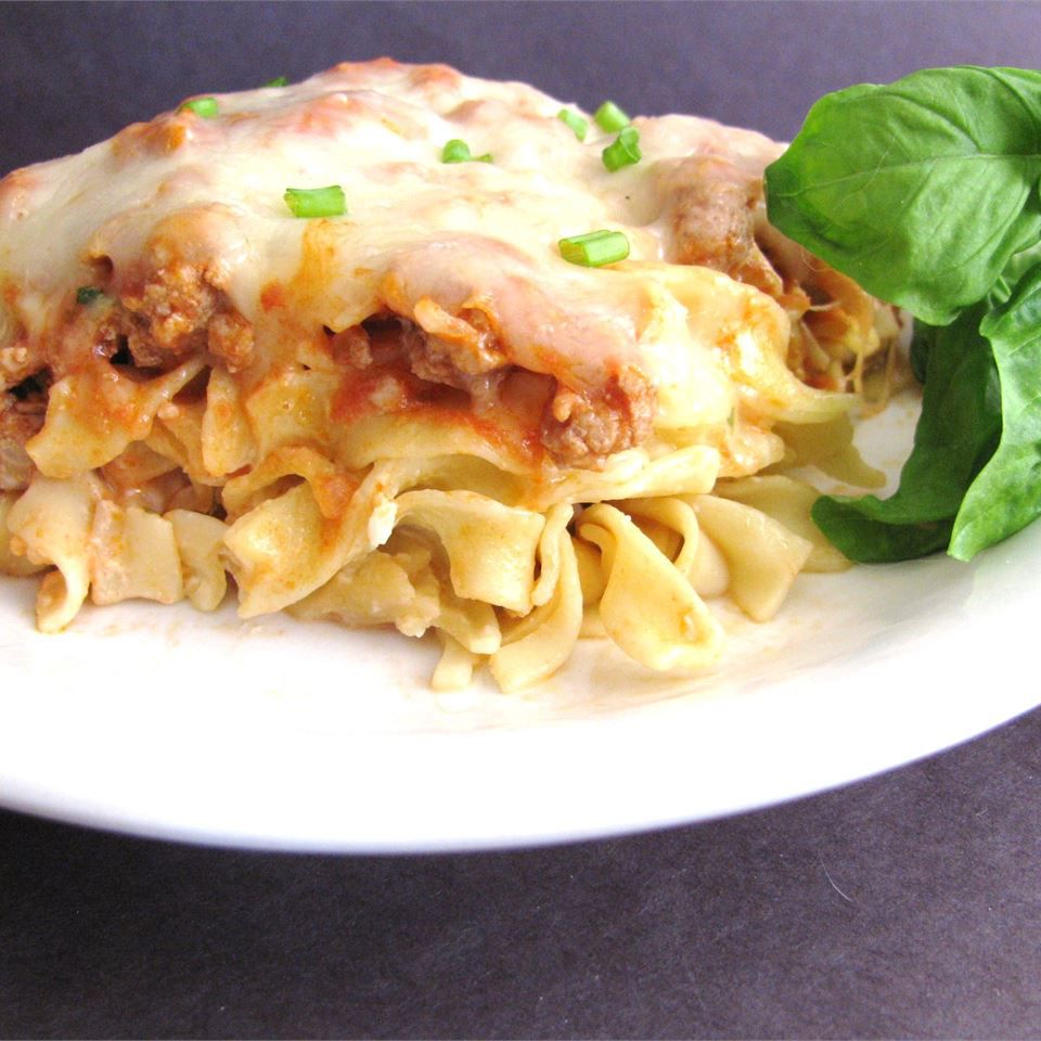 Ground Turkey Noodle Bake Recipe