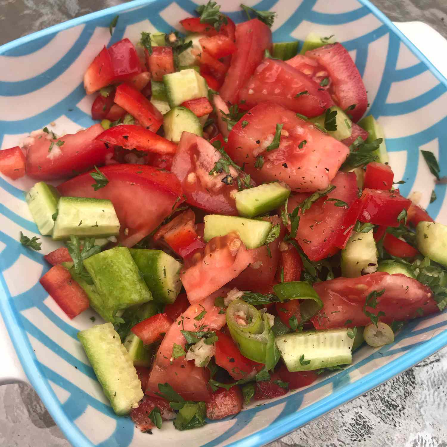 Israeli Salad Recipe