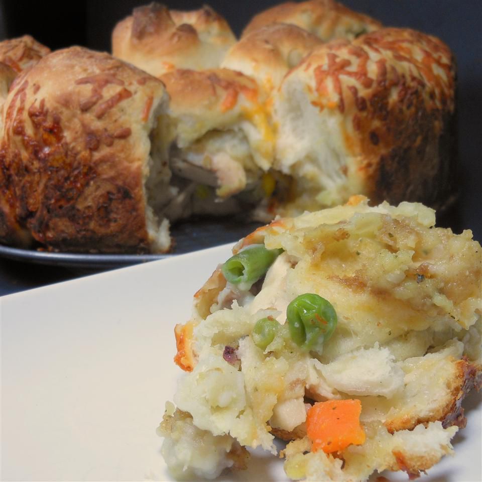 Thanksgiving Leftovers Monkey Bread Recipe