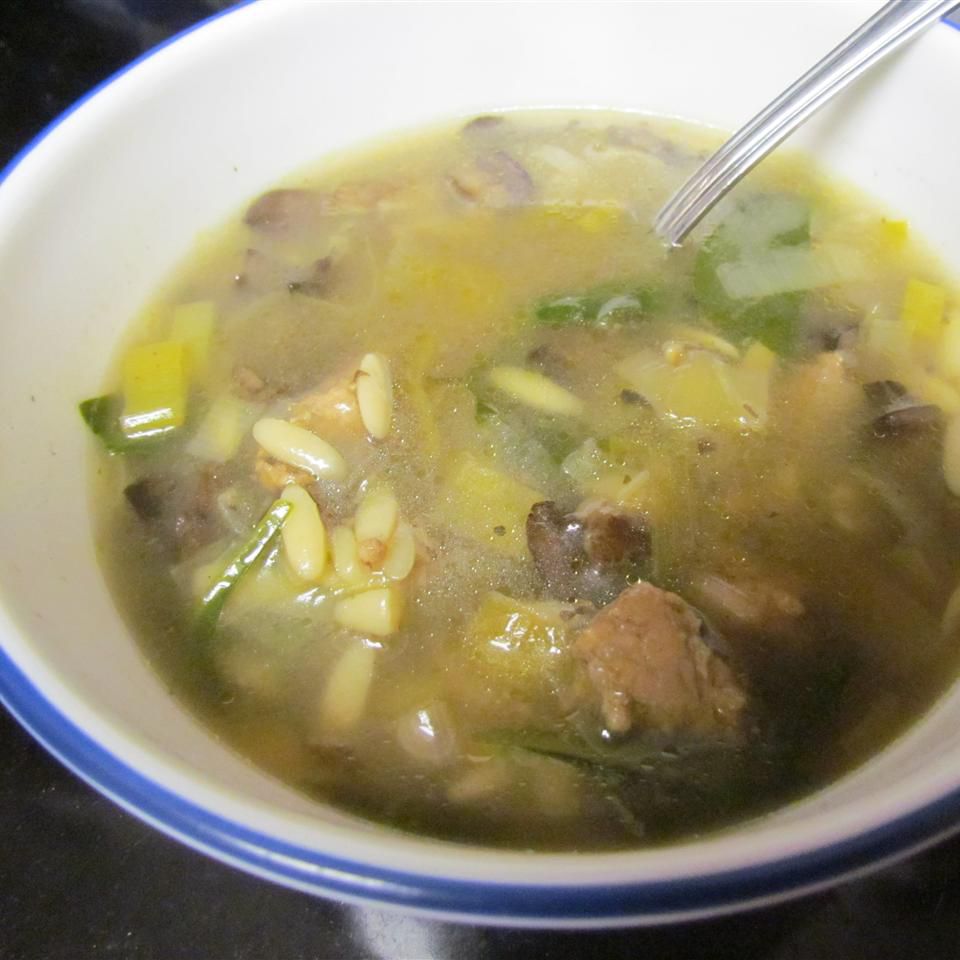 Mushroom and Leek Soup Recipe