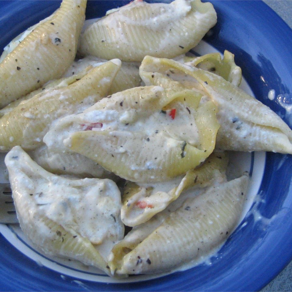 Crab-Stuffed Manicotti Recipe
