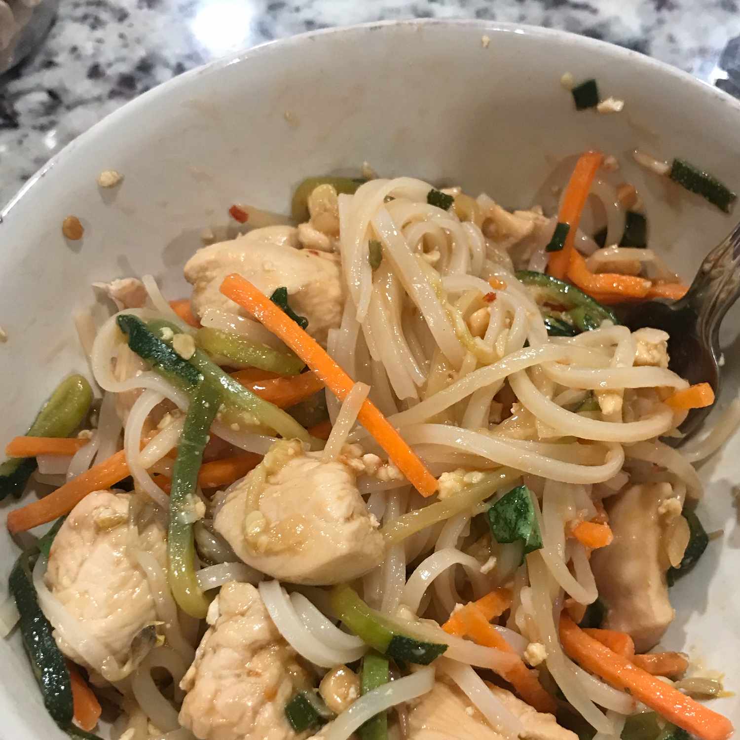 Zucchini Noodles Pad Thai Recipe