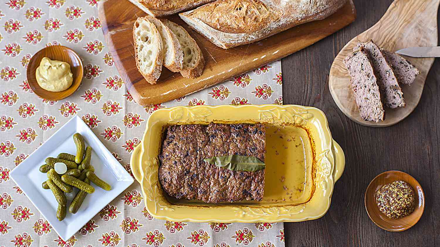 Rustic Chicken and Morel Pate Recipe