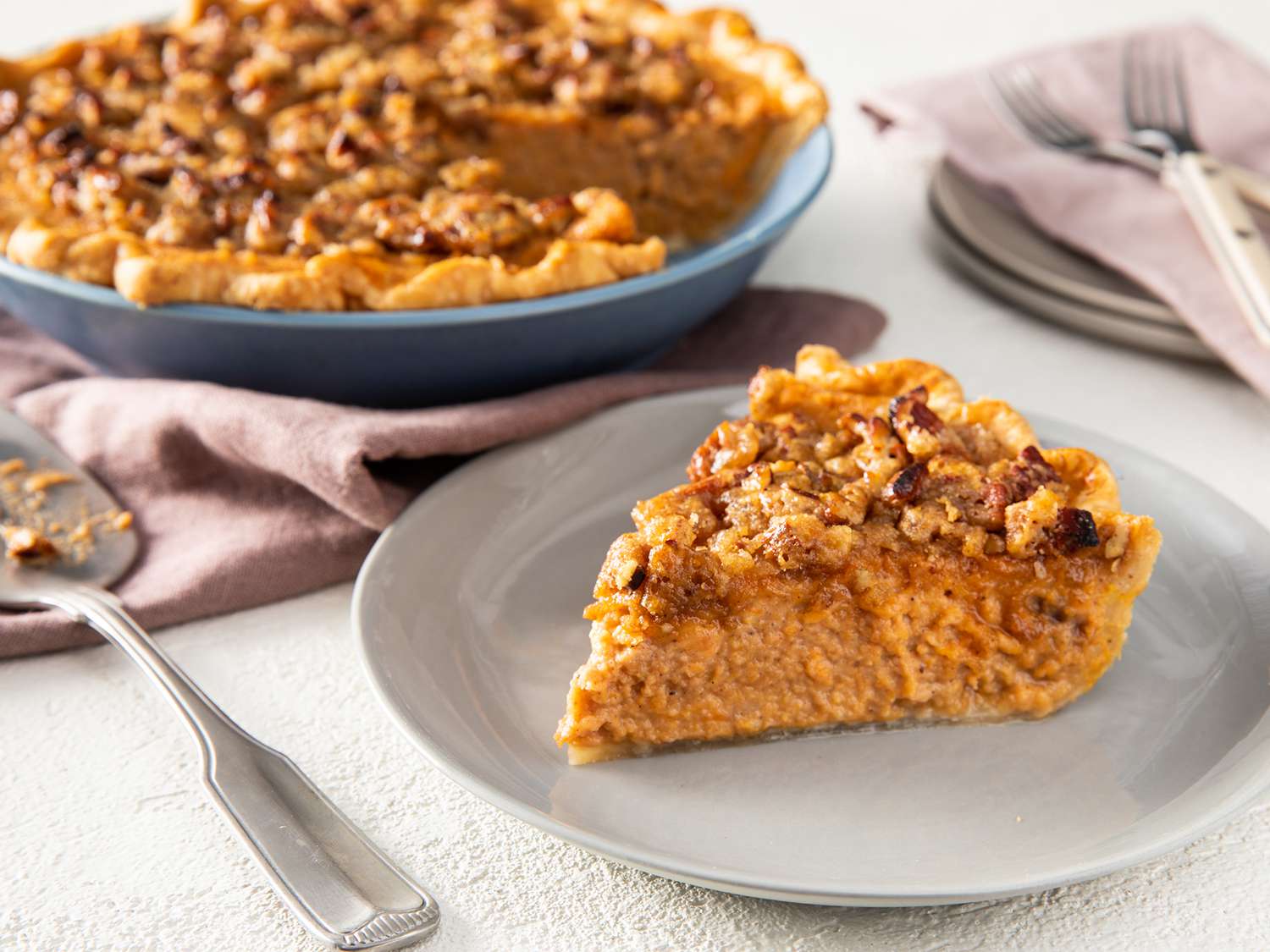Sweet Potato Pecan Pie Recipe