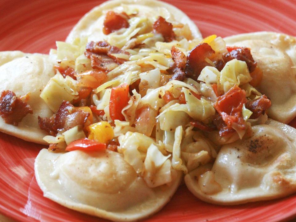 Pierogies and Cabbage Recipe