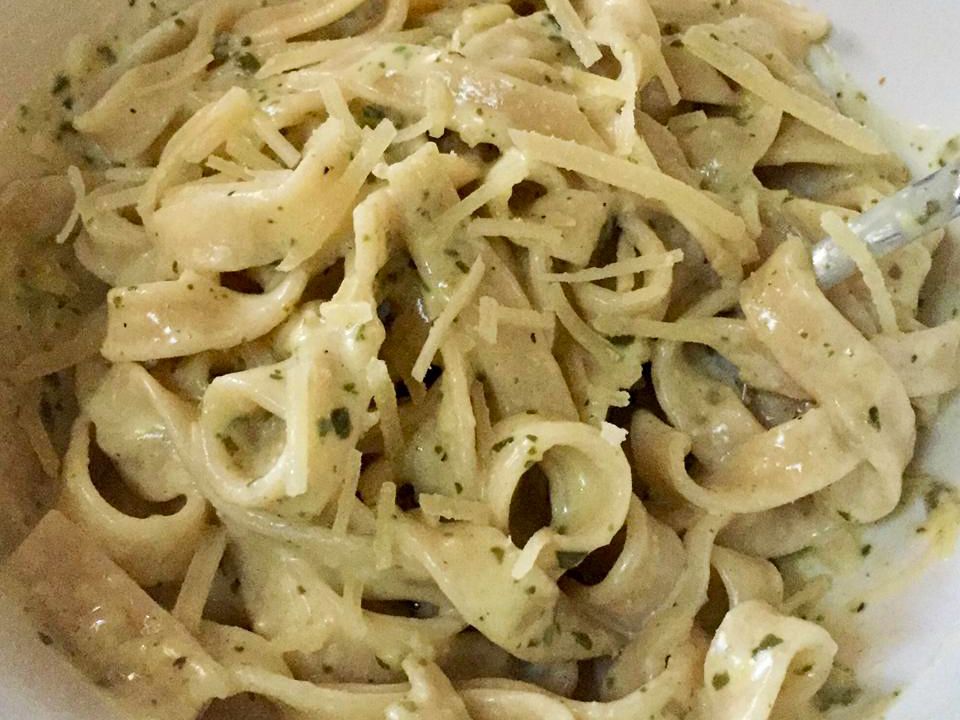 Pesto Alfredo Sauce Recipe