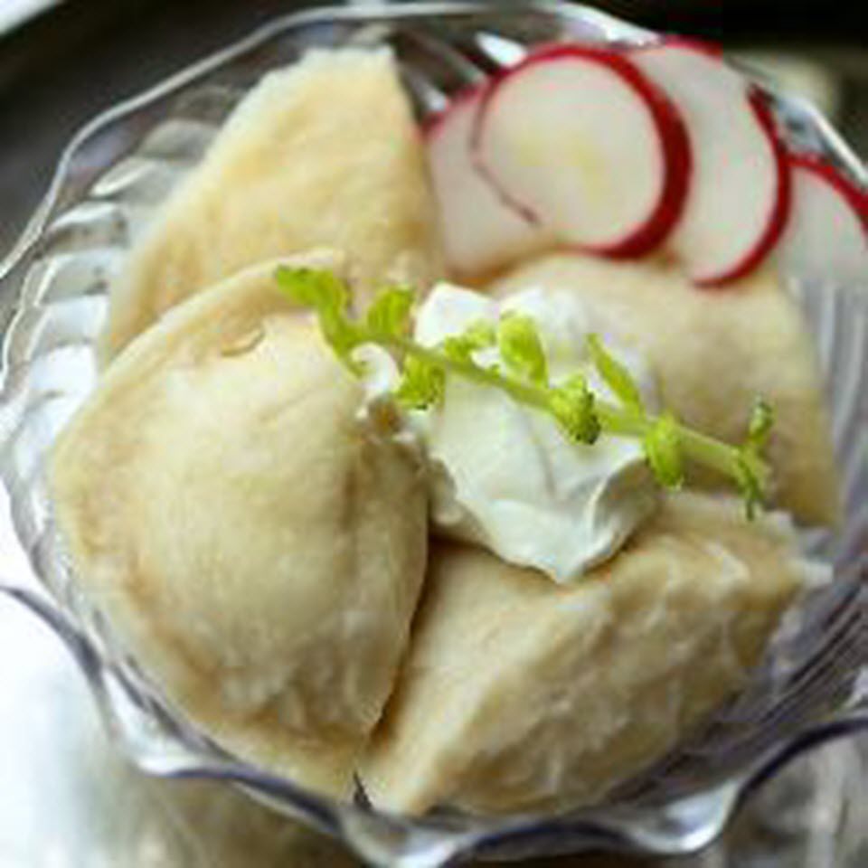 Vareniki (Pierogi) with Potatoes and Mushrooms Recipe