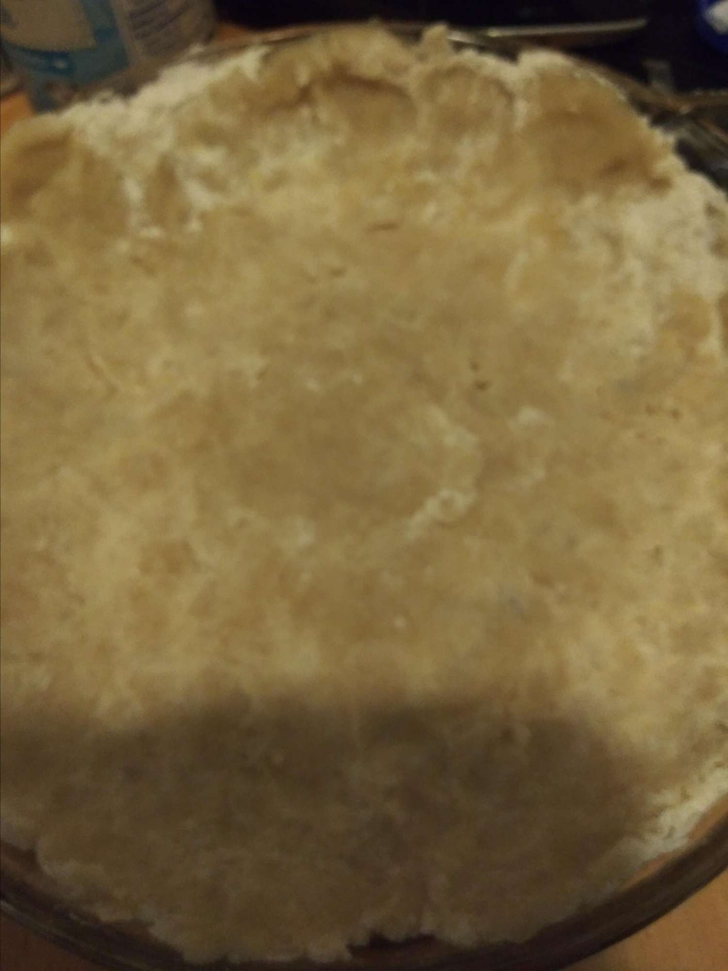 No-Roll Pie Crust Recipe