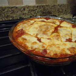 Baked Polenta with Sausage Recipe