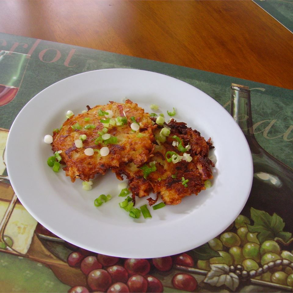 Kicked-Up Potato Pancakes Recipe