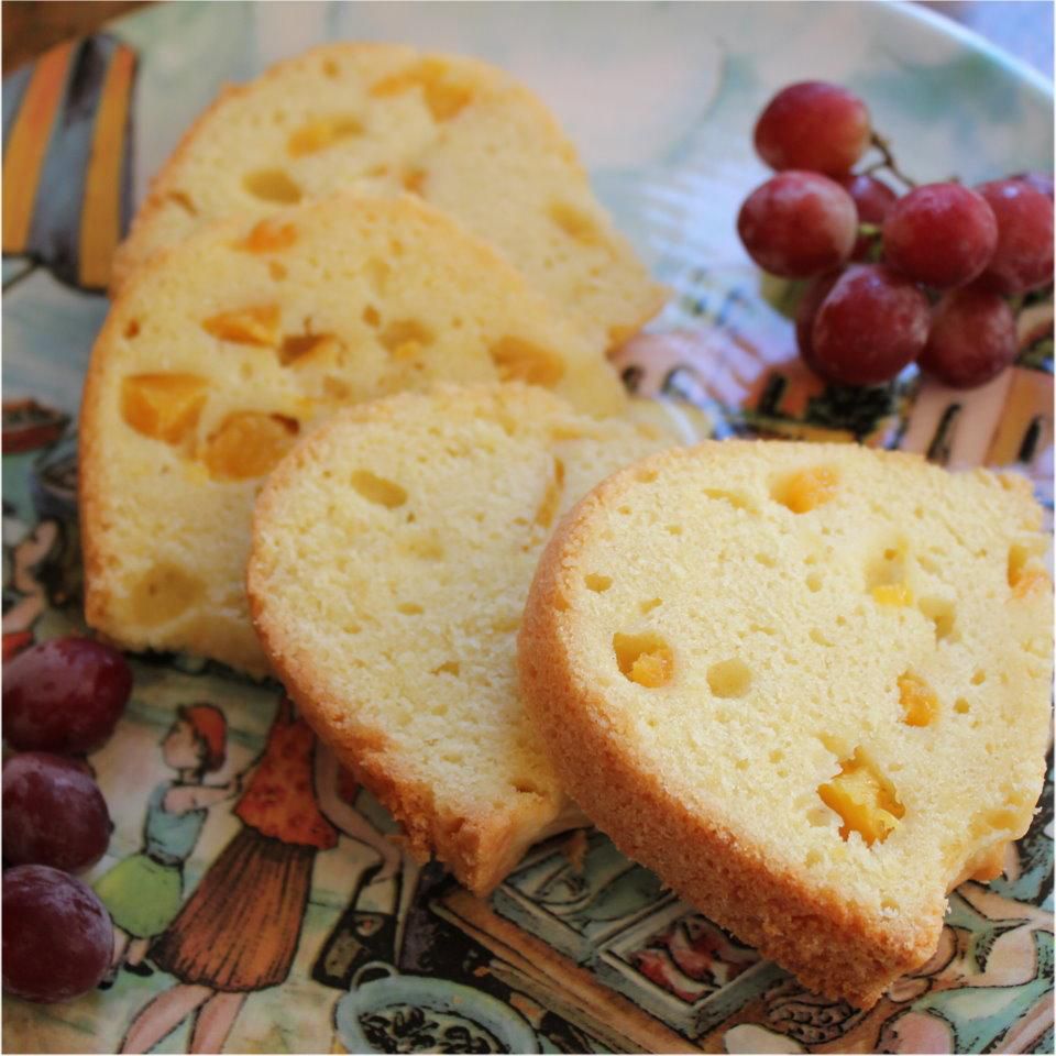 Peach Pound Cake Recipe