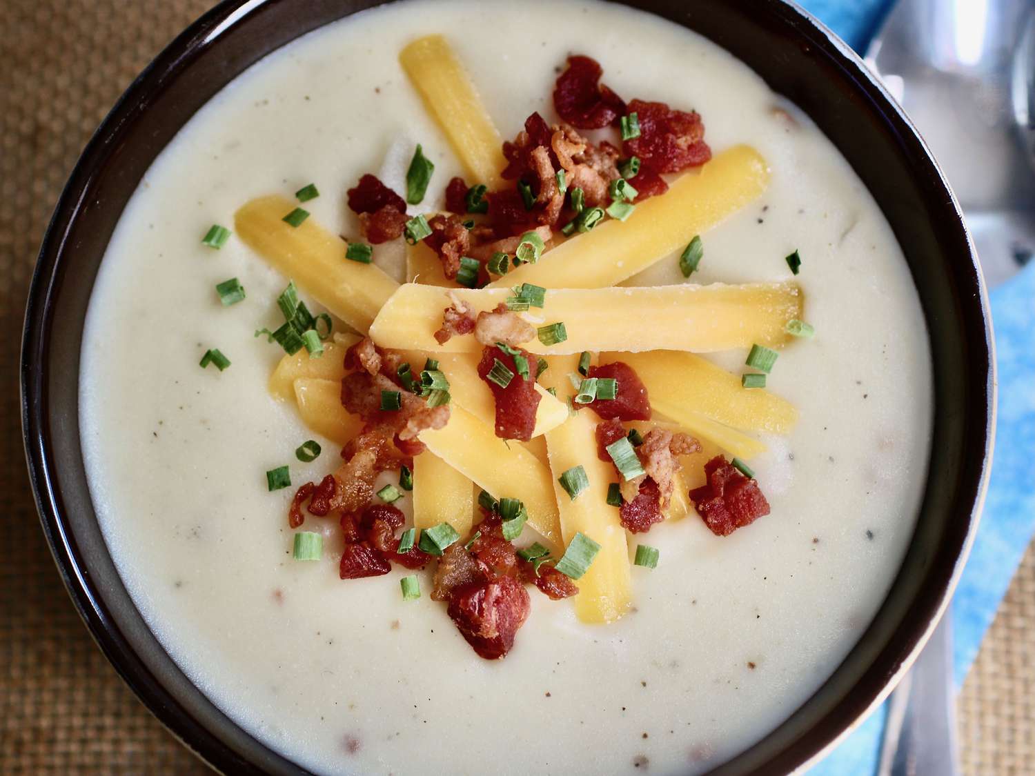 Slow Cooker Loaded Potato Soup Recipe